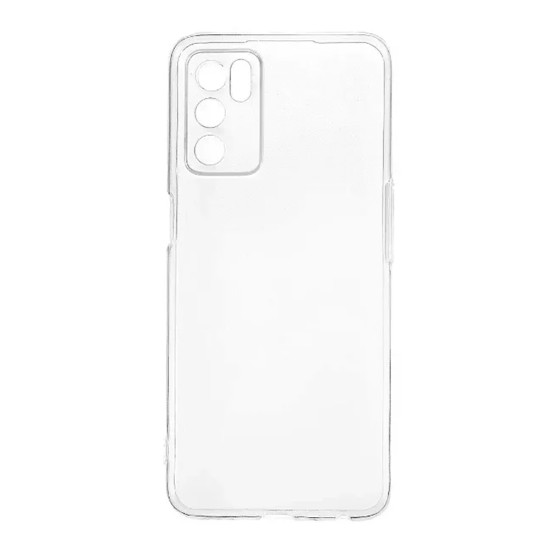 Soft Silicon Case for Oppo A16 Transparent